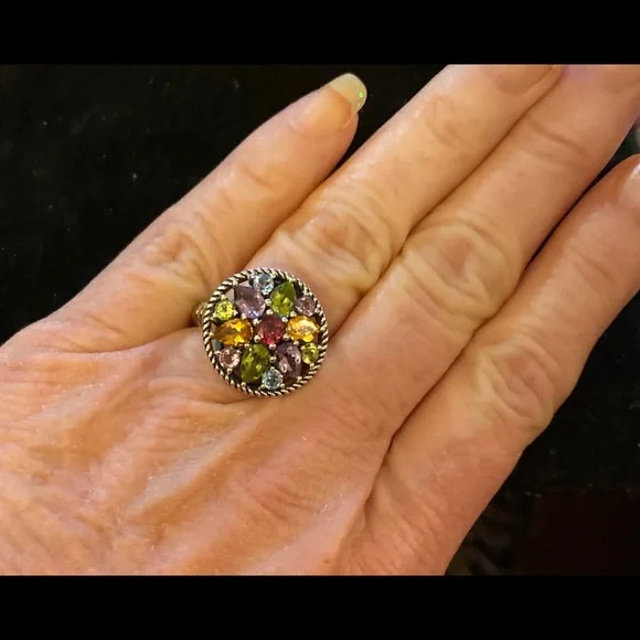 EFFY multicolor gemstone ring - Picture 5 of 7